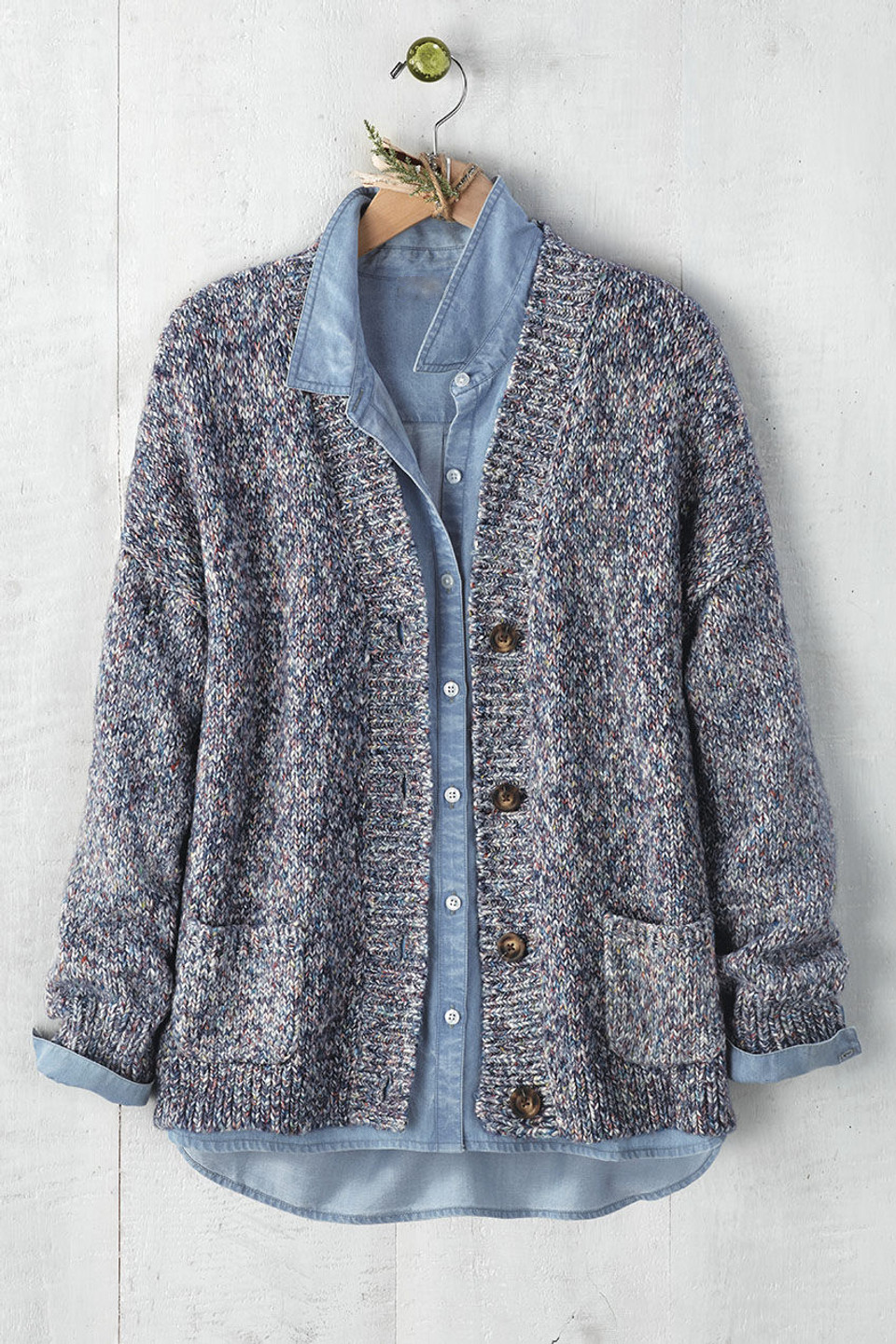 Indigo Harmony Cardigan