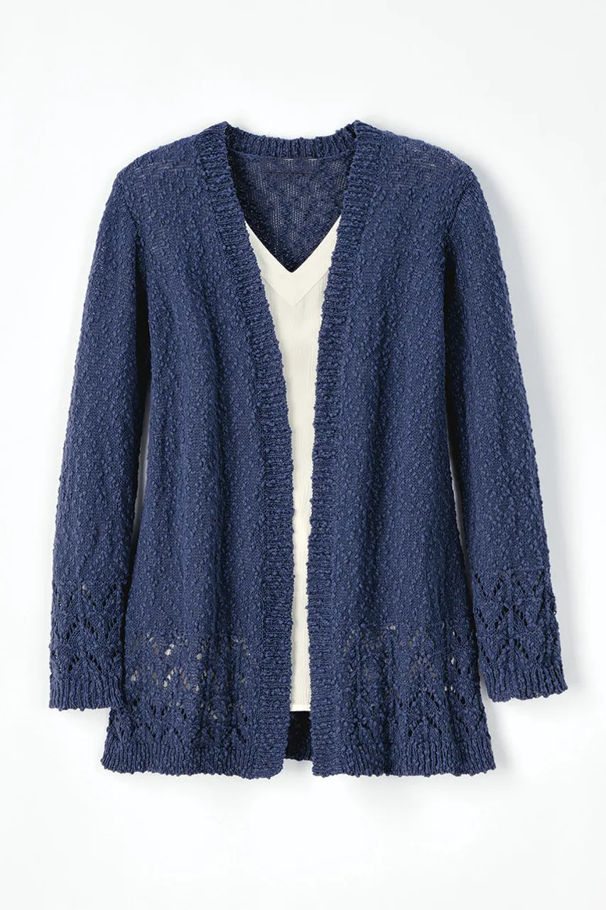 Pointelle Intrigue Cardigan