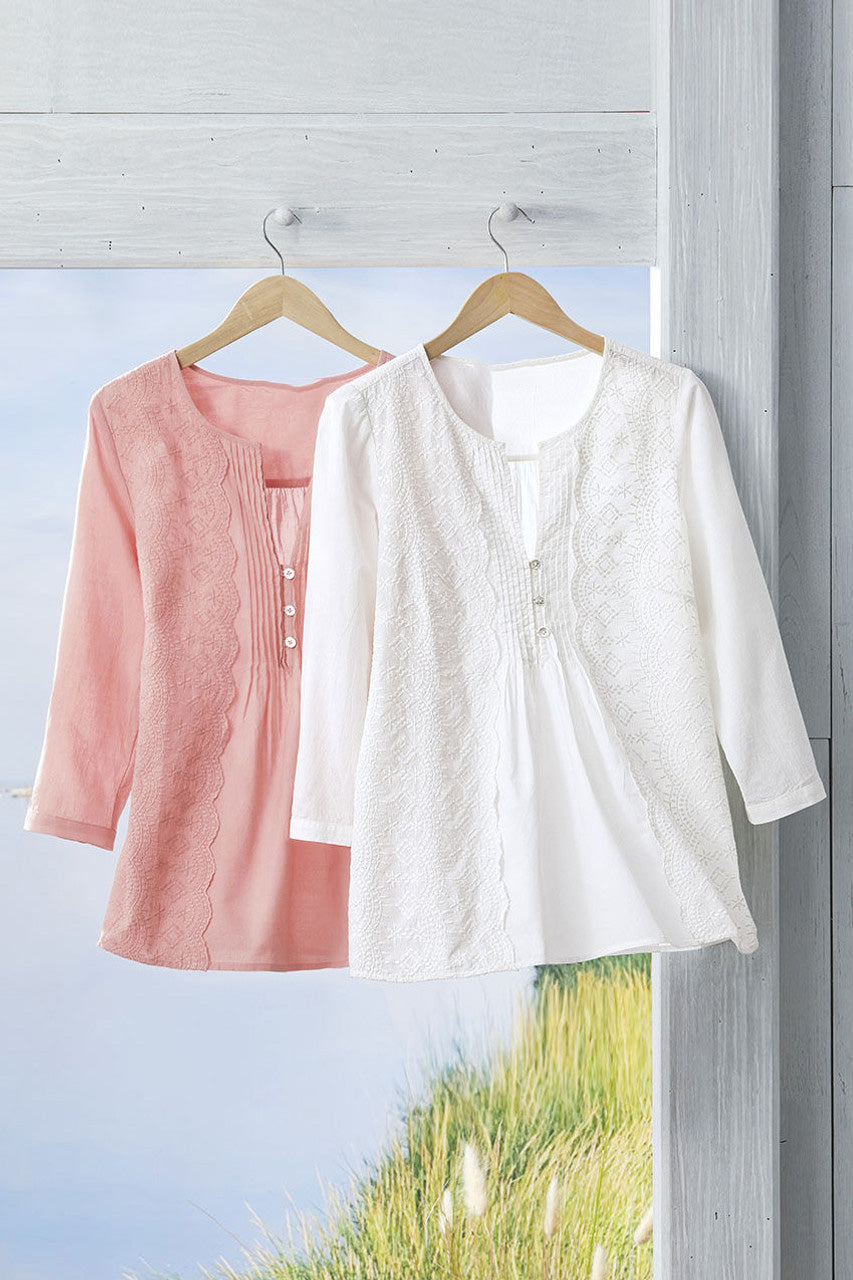 Simplicity Eyelet Blouse