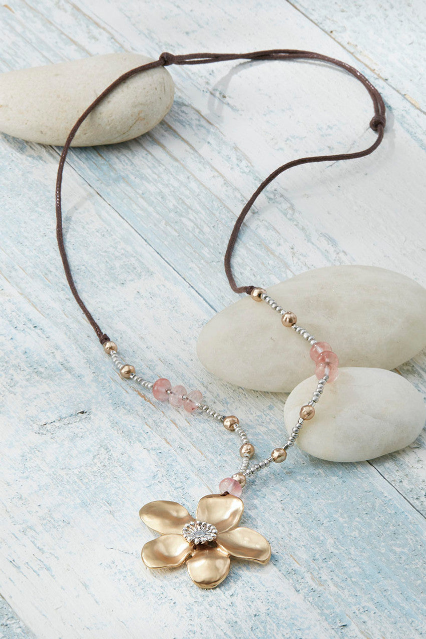 Wild Rose Necklace