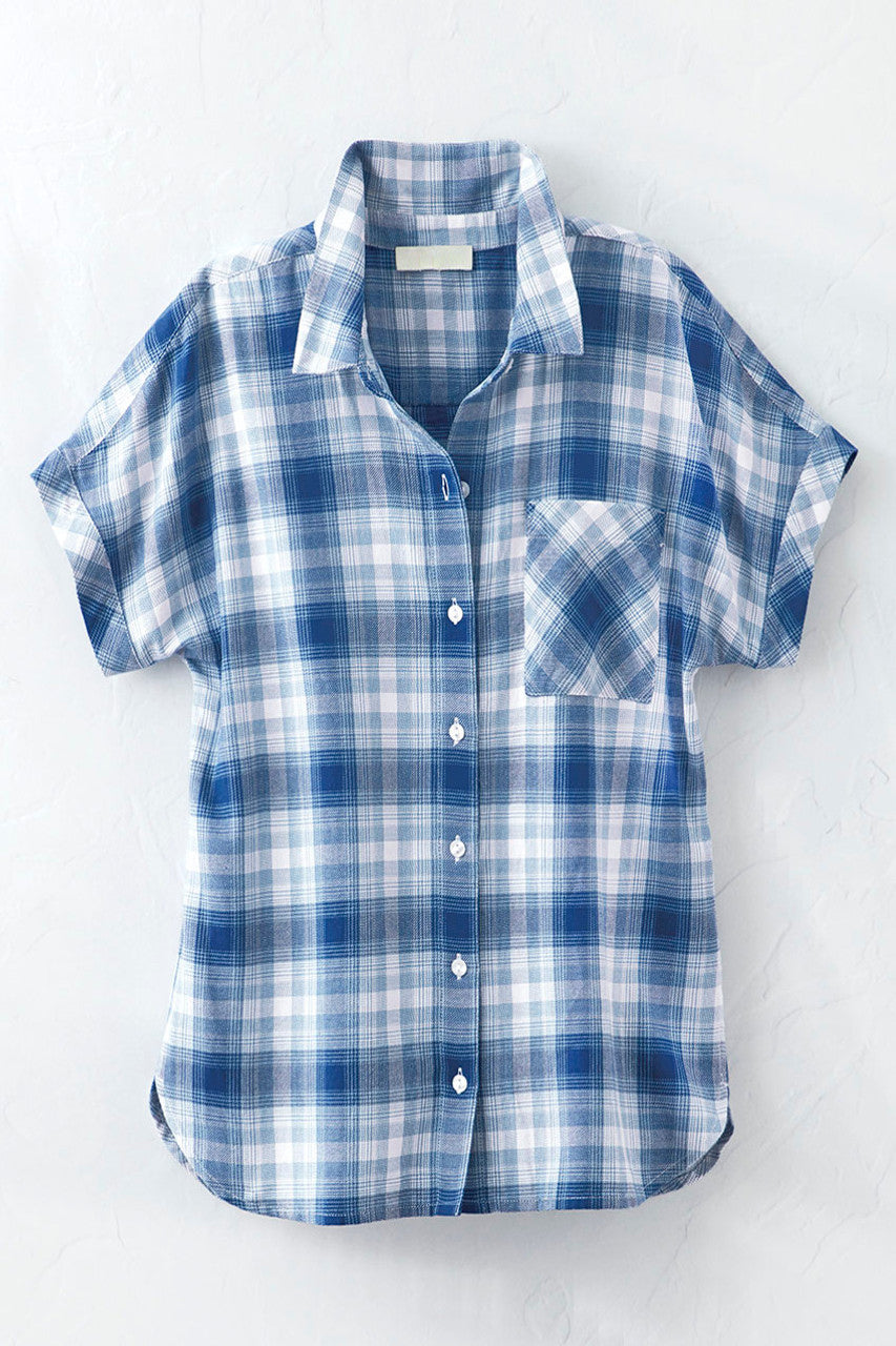 Riverside Plaid Top