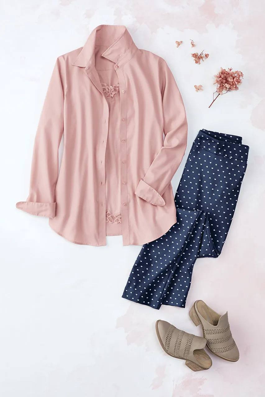 Long-Sleeve No-Iron Shirt