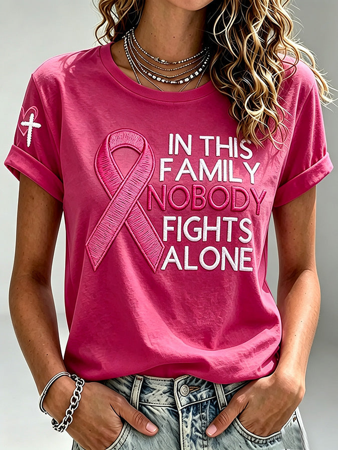 Women'S Breast Cancer Faith T-Shirt