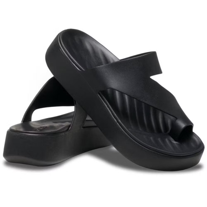 LIMITED OFFER | 50% OFF TODAY ONLY 🎁Luna Toe Loop Platform Sandals – Walk Taller, Feel Nothing