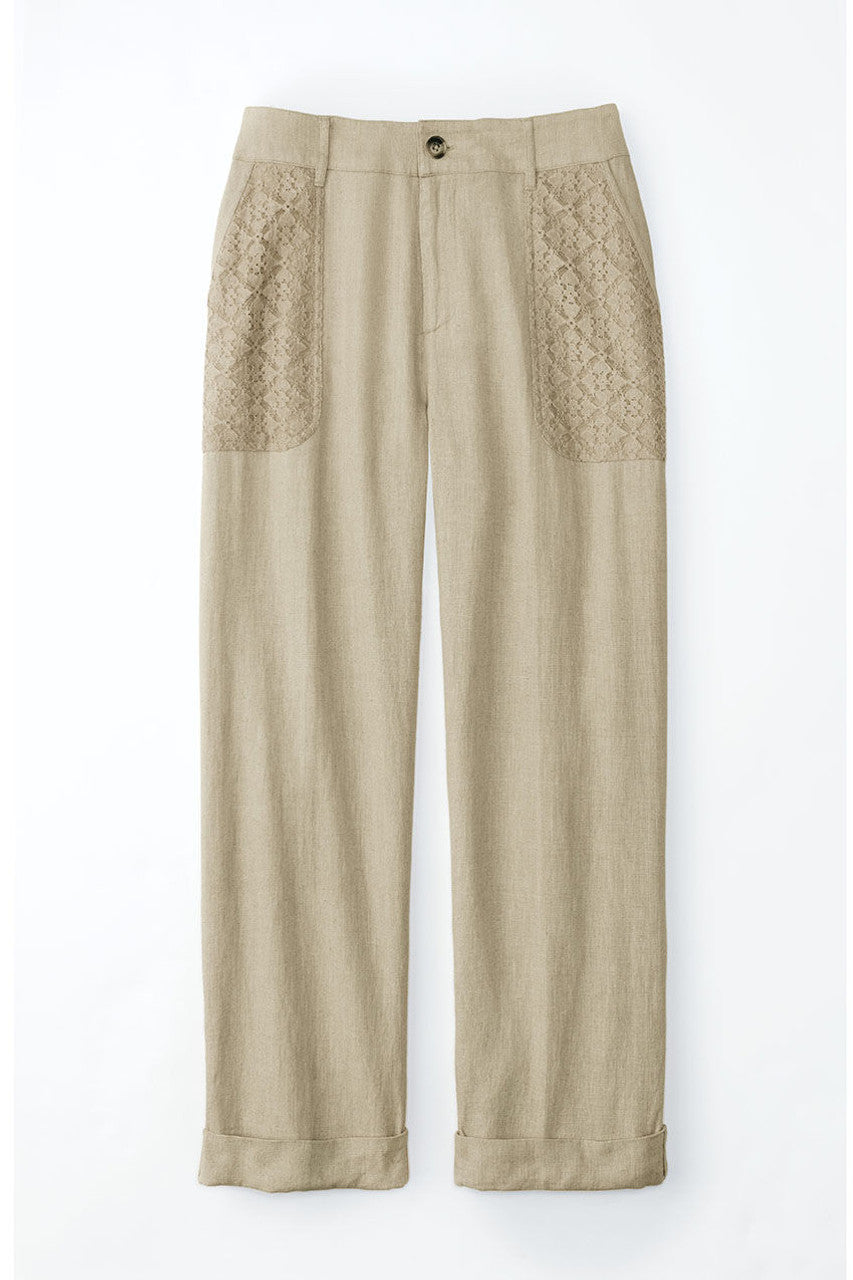 Marisa Linen Crops