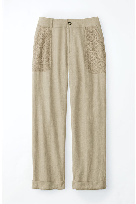 Marisa Linen Crops