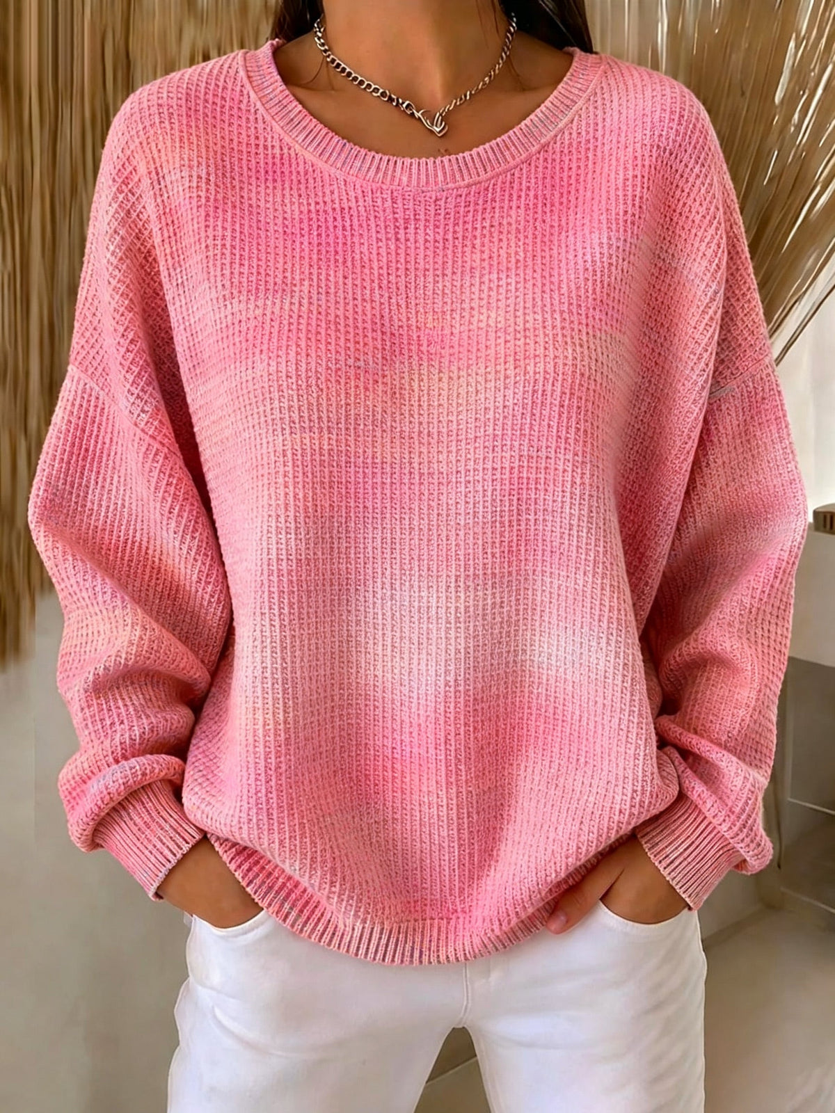 Women'S Casual Gradient Flower Casual Sportswear