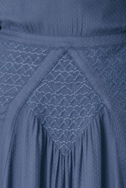 Boho Rhapsody Embroidered Dress