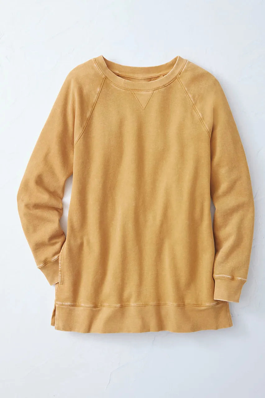 Colorwash Tunic Sweatshirt