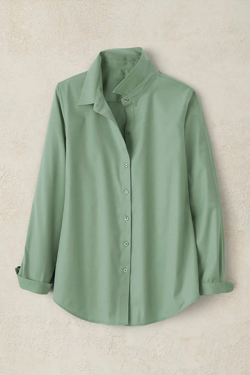 Long-Sleeve No-Iron Shirt