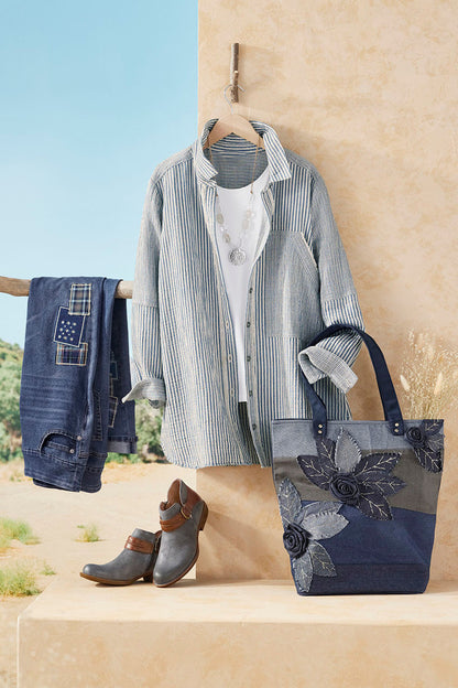 Vintage Frayed Big Shirt