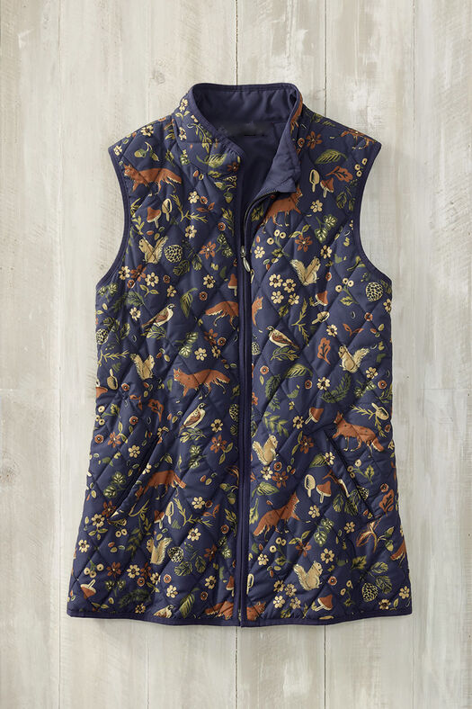 Whimsical Wildlife Vest for All Seasons