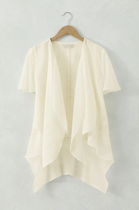Layered Linen Topper
