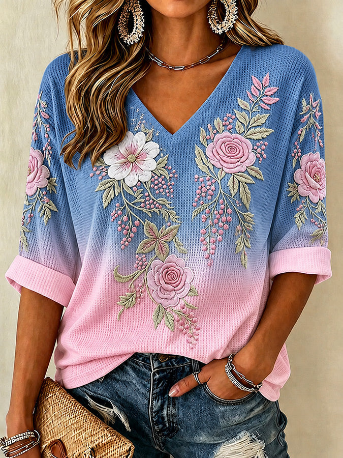 Women'S Hope Hummingbird Printed Top