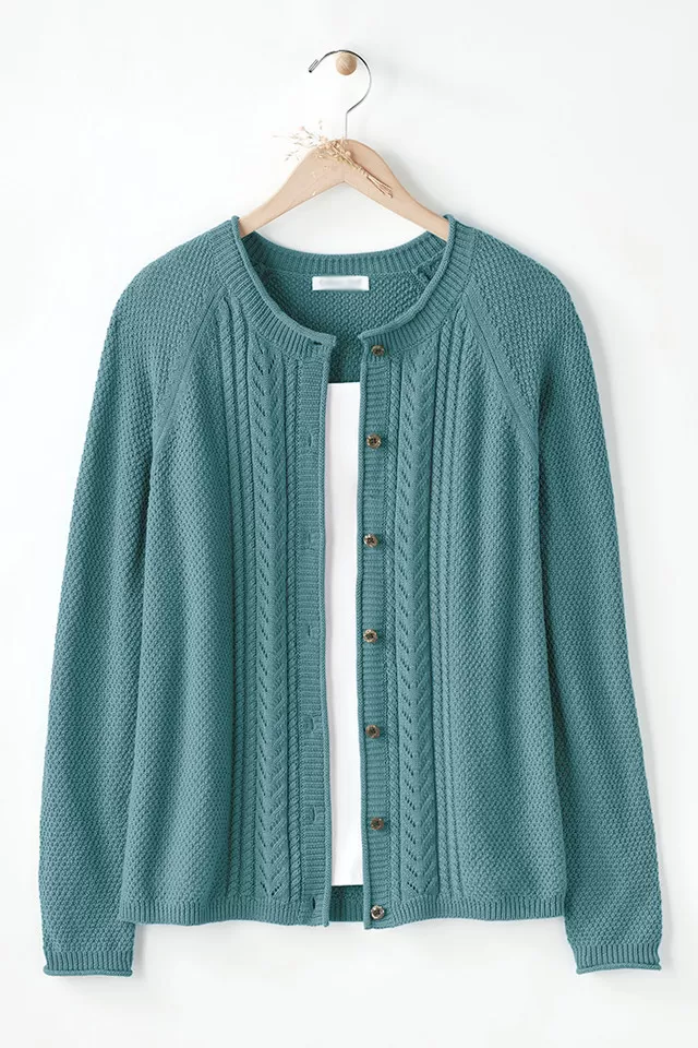 Peaks Button Cardigan