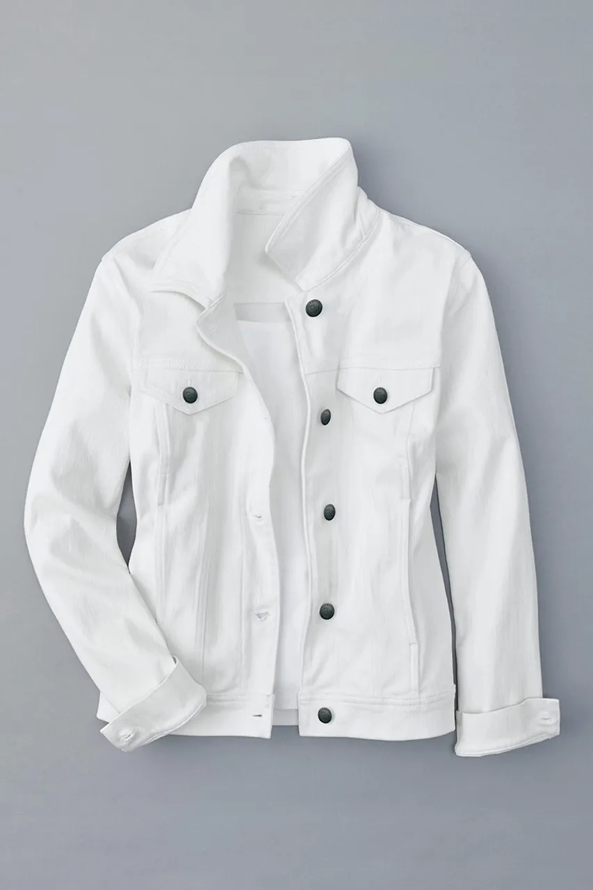 Knit Denim Jacket