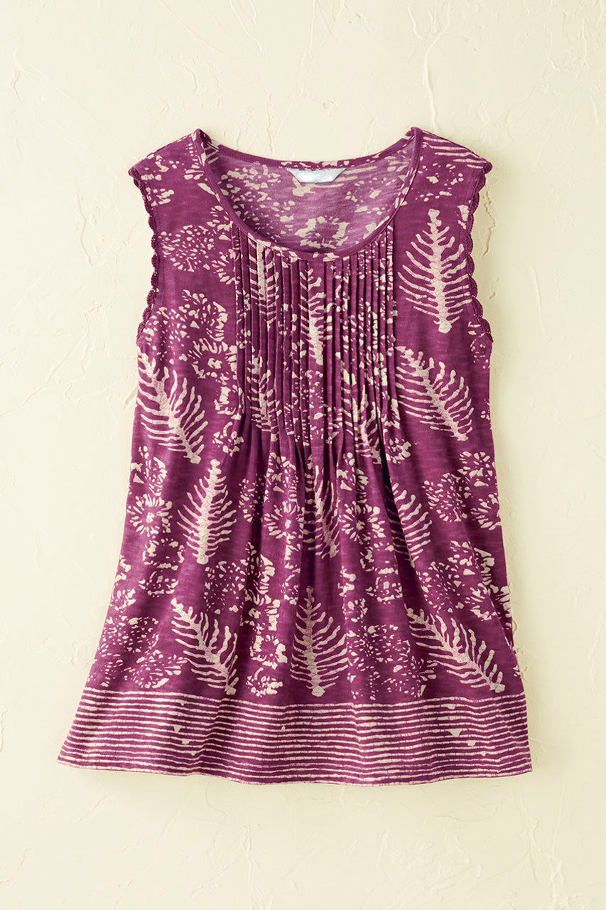Batik Botanicals Top