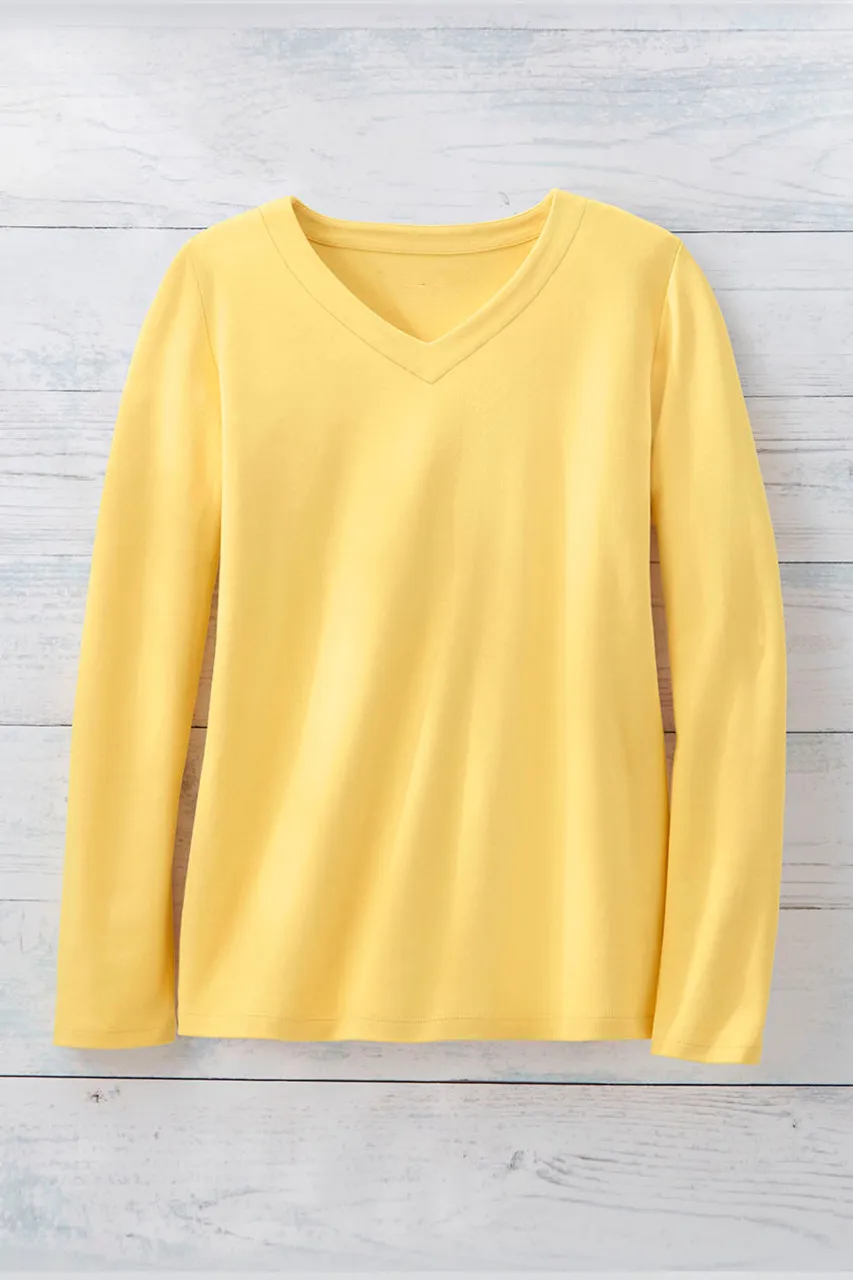 #best cotton v-neck