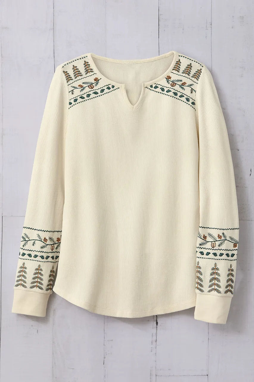 Wintertide Waffle Tee