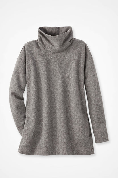 Textured Jacquard Tunic