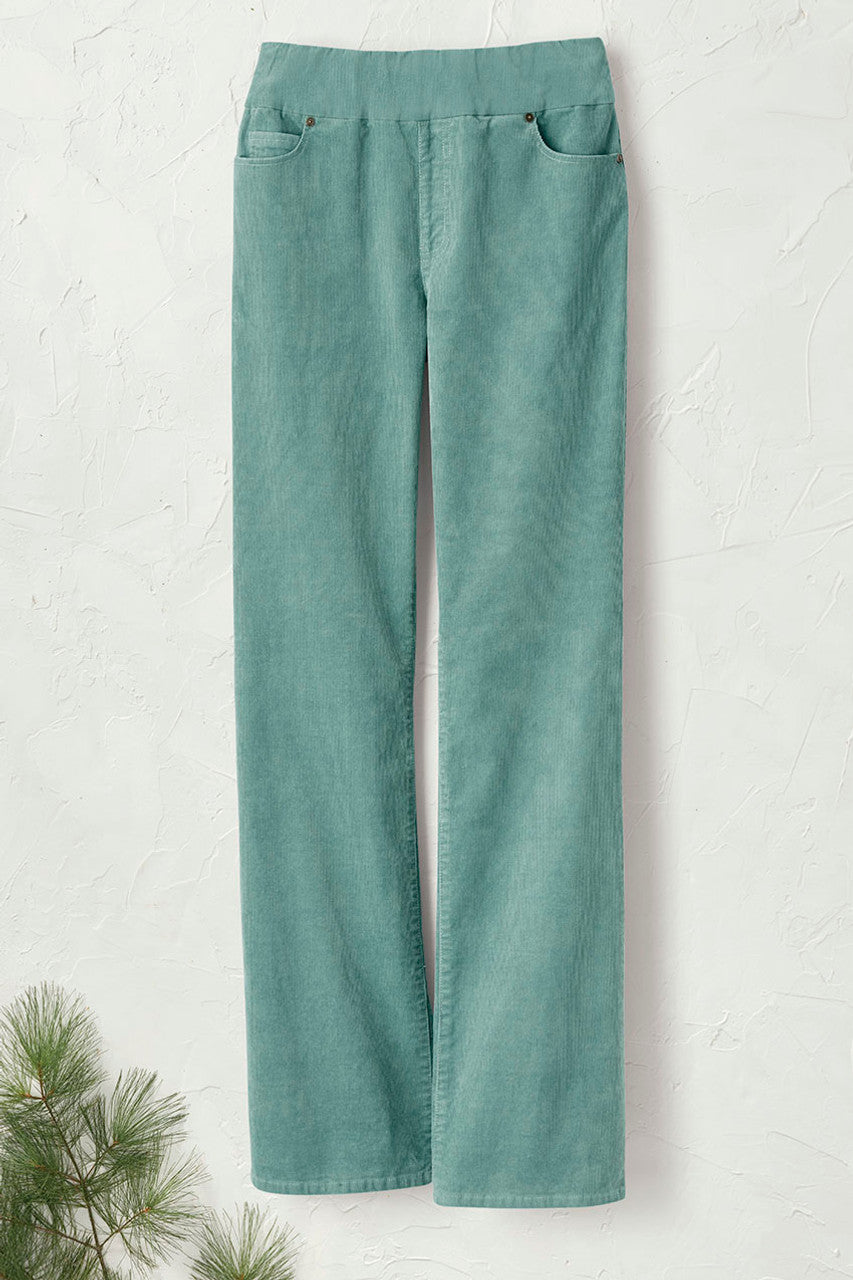 Pull-On Bootcut Stretch Corduroys
