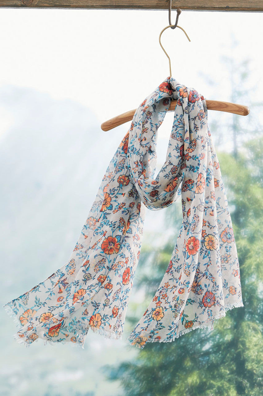 Floral Breeze Scarf