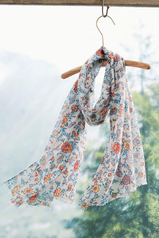 Floral Breeze Scarf