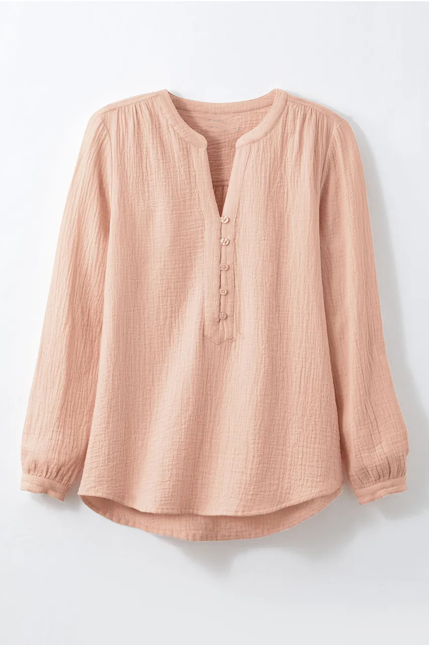 Summer Breeze Gauze Pullover