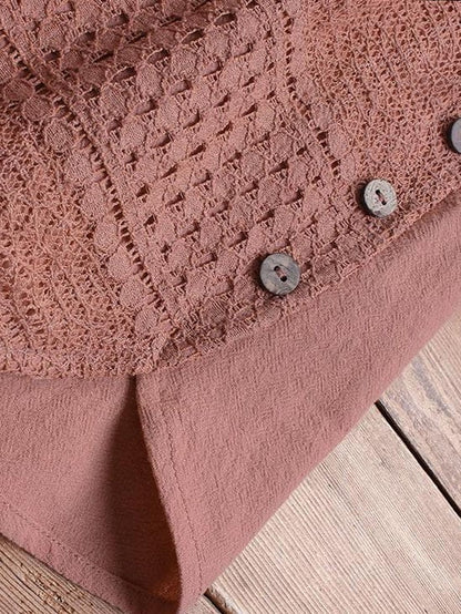 Casual Solid Color Long Sleeve Shirt