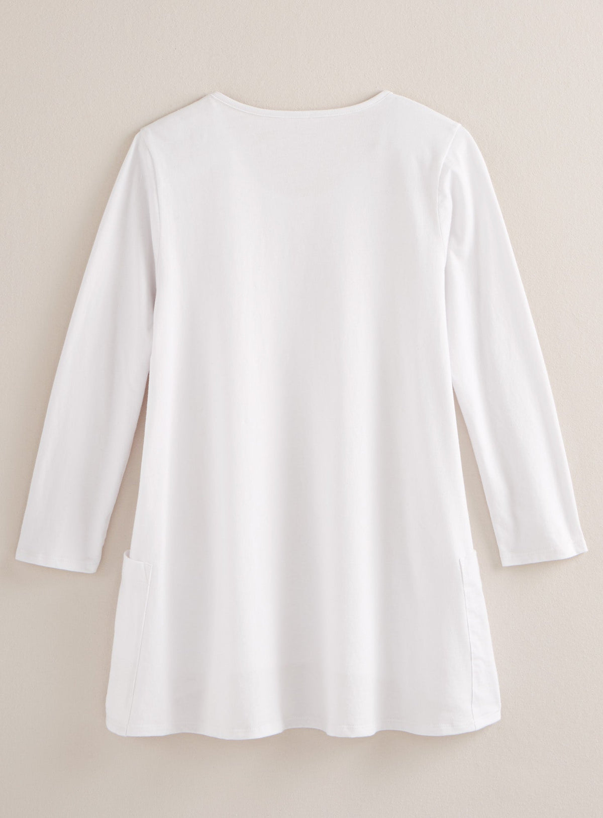 Beyond Basic Trapeze Top - 3/4 Sleeve
