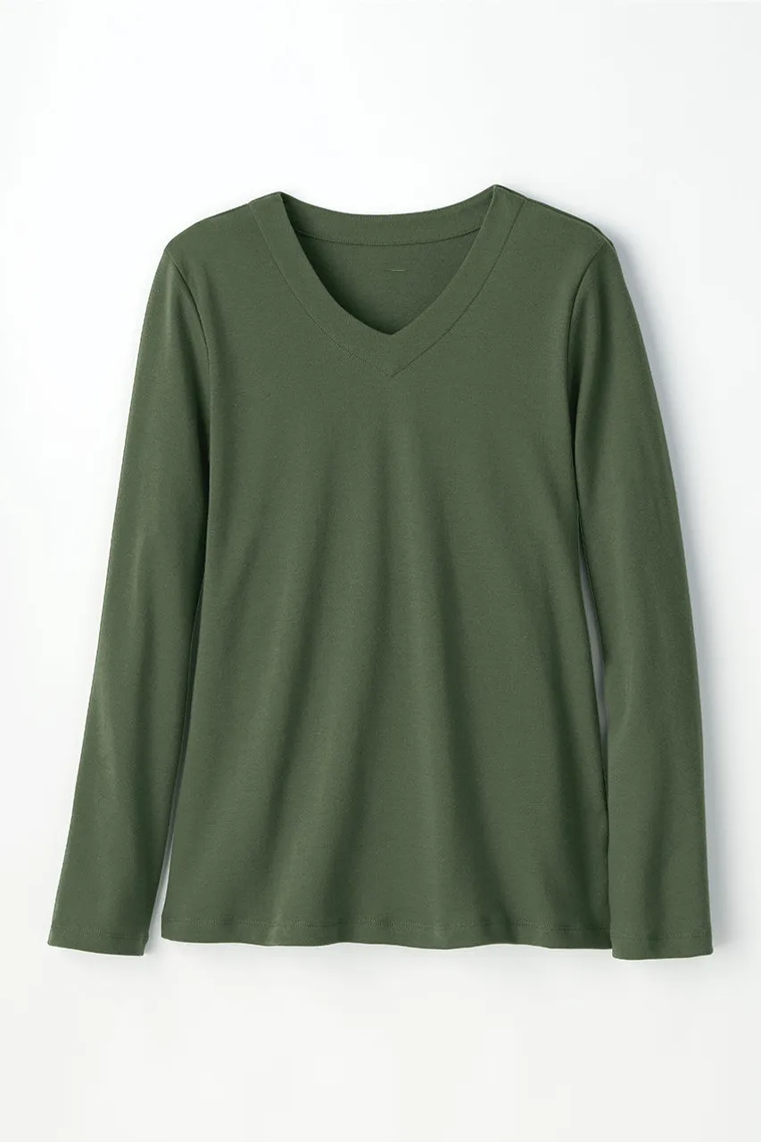 #best cotton v-neck