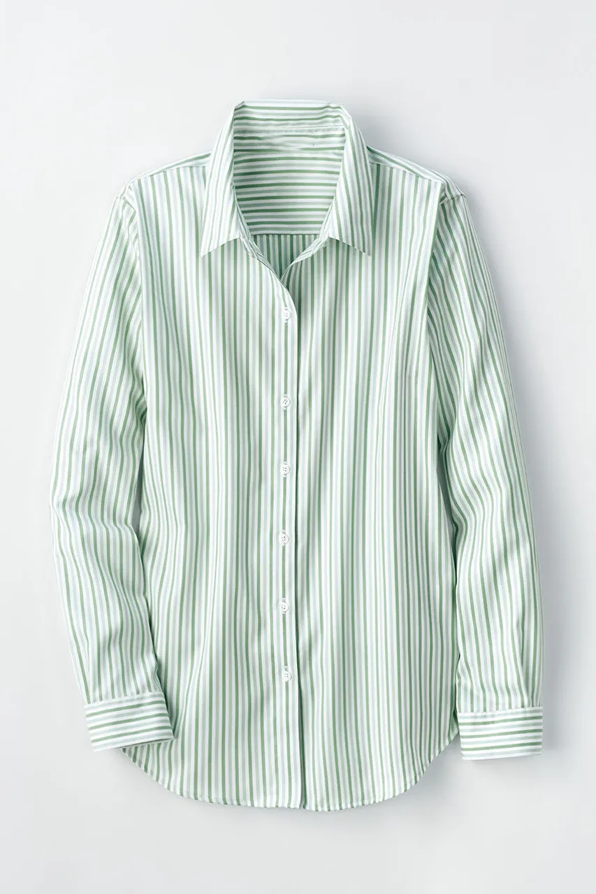 Candy Stripe (Long Sleeve) No Iron Shirt