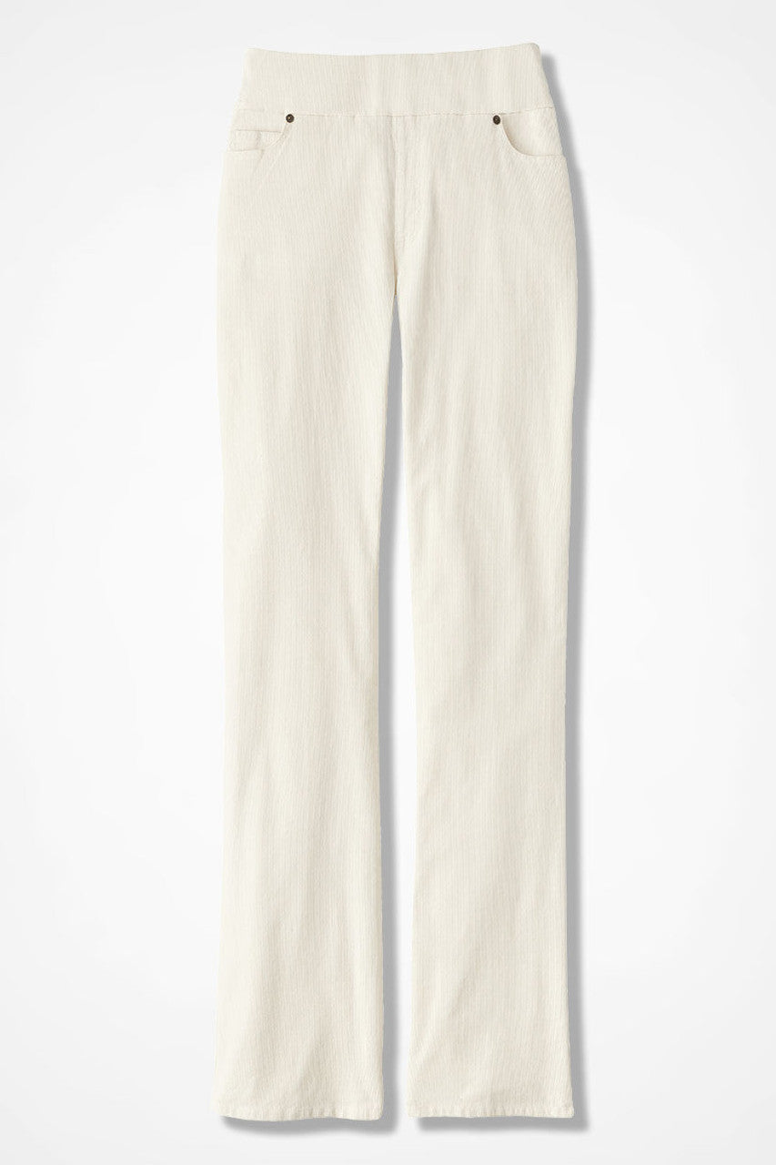 Pull-On Bootcut Stretch Corduroys