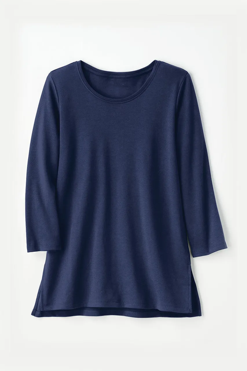 #BestCotton High-Low Tunic