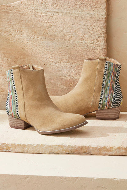 Leather Booties by Walk With Me