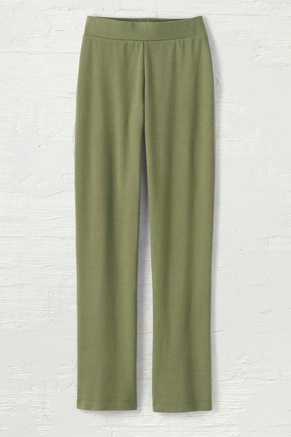 Endless Comfort Straight-Leg Pull-On Pants