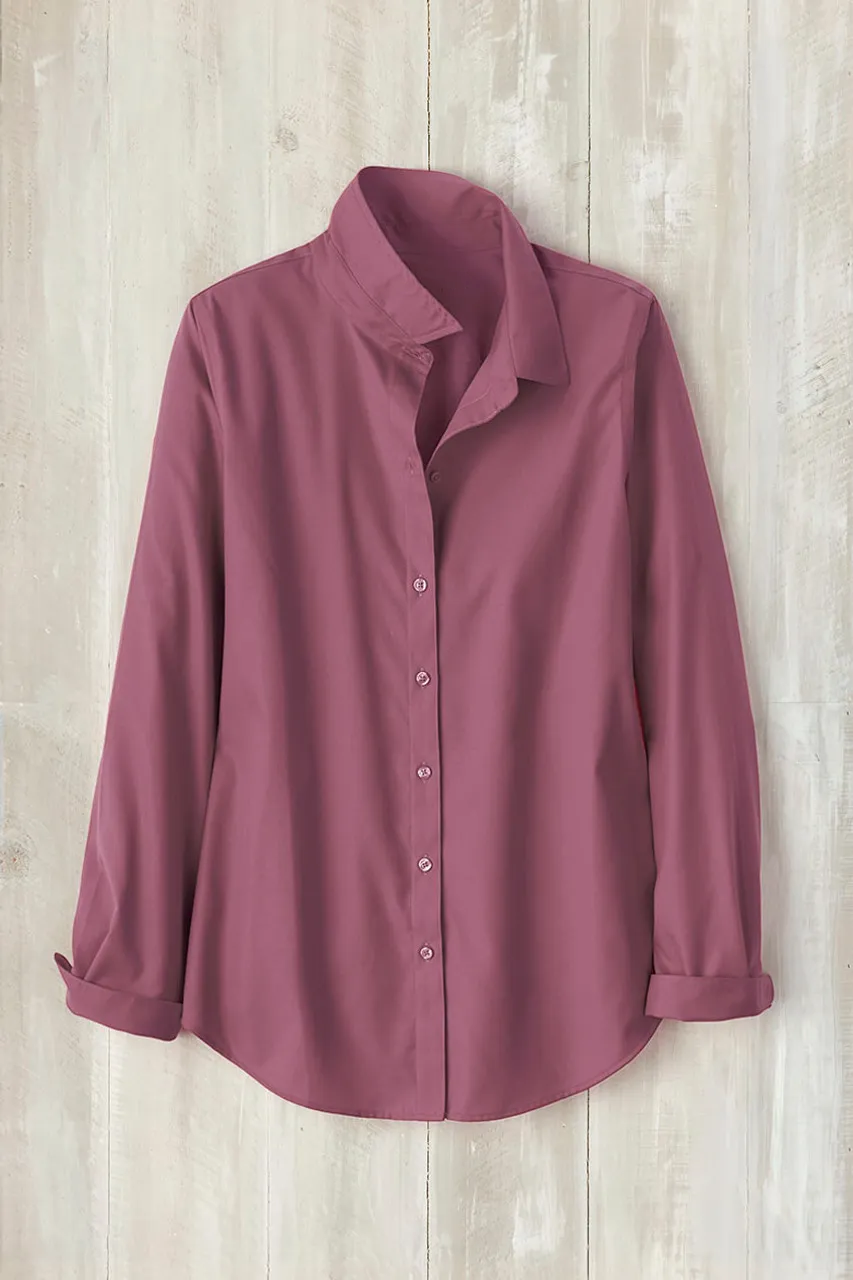 Long-Sleeve No-Iron Shirt