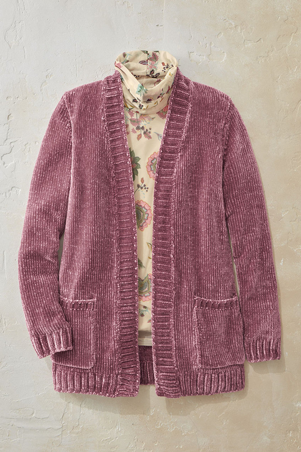 Lustre Chenille Cardigan