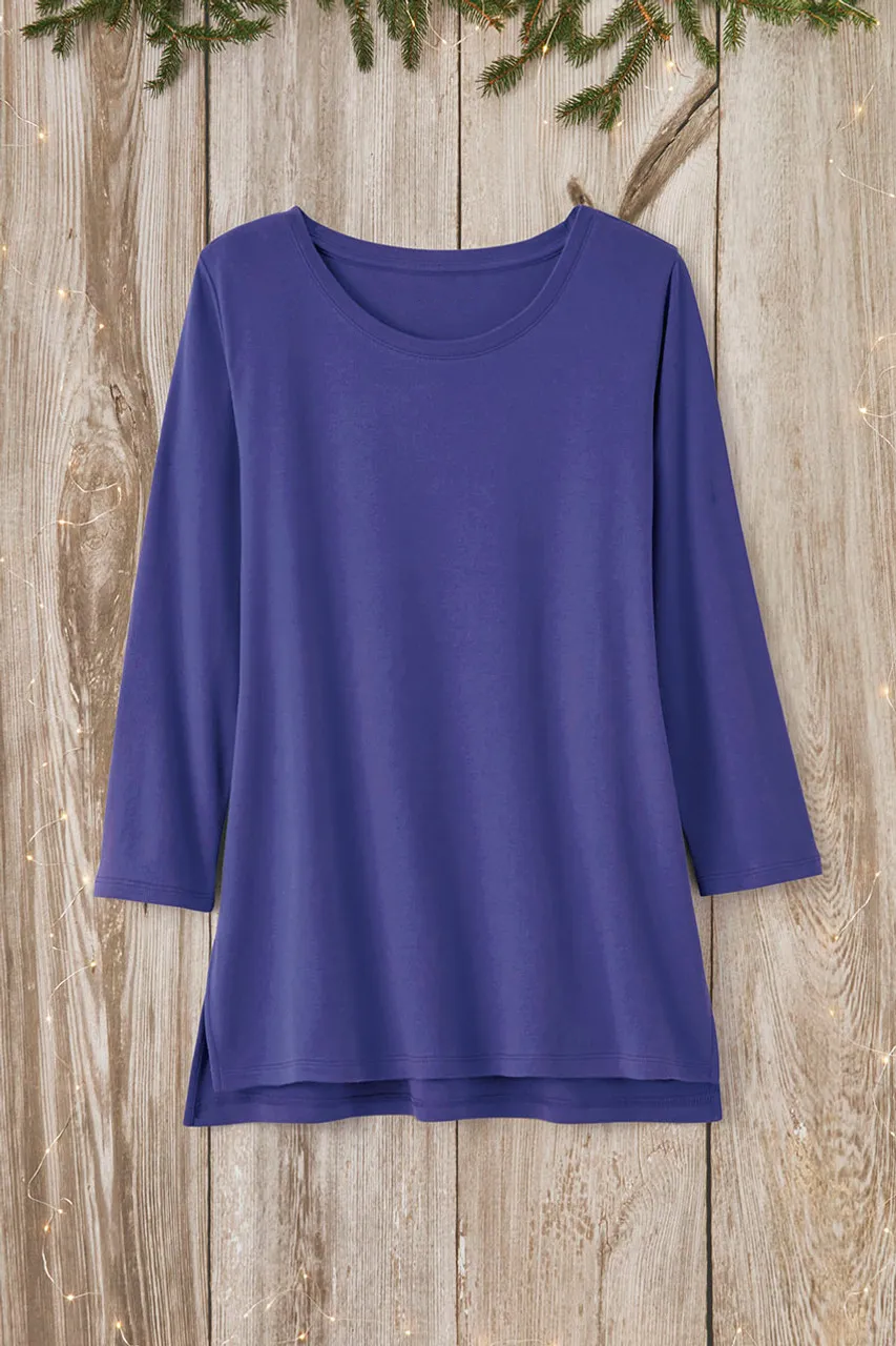 #BestCotton High-Low Tunic