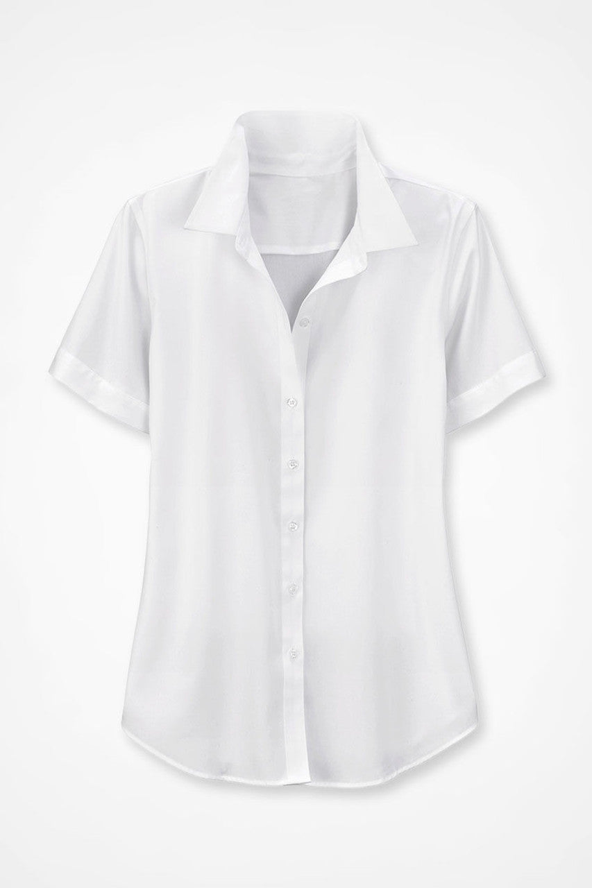 Short Sleeve Stain Stop No-Iron Shirt