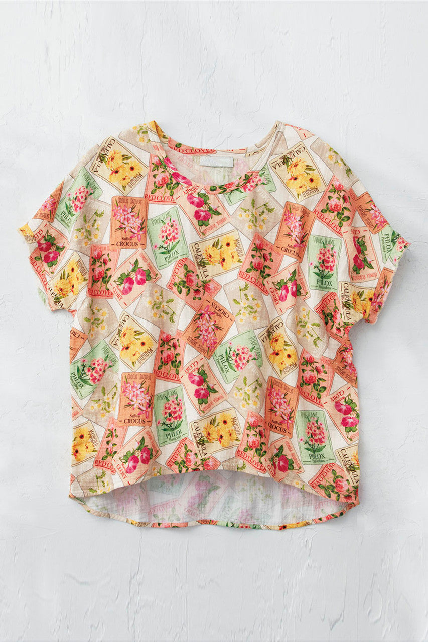 Sow Your Seeds Gauze Dolman Top