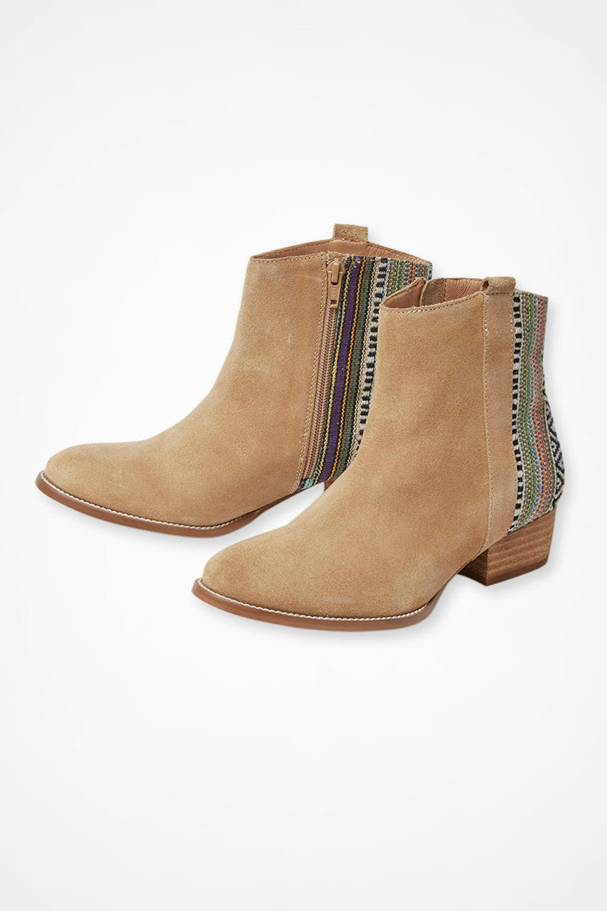 Leather Booties by Walk With Me