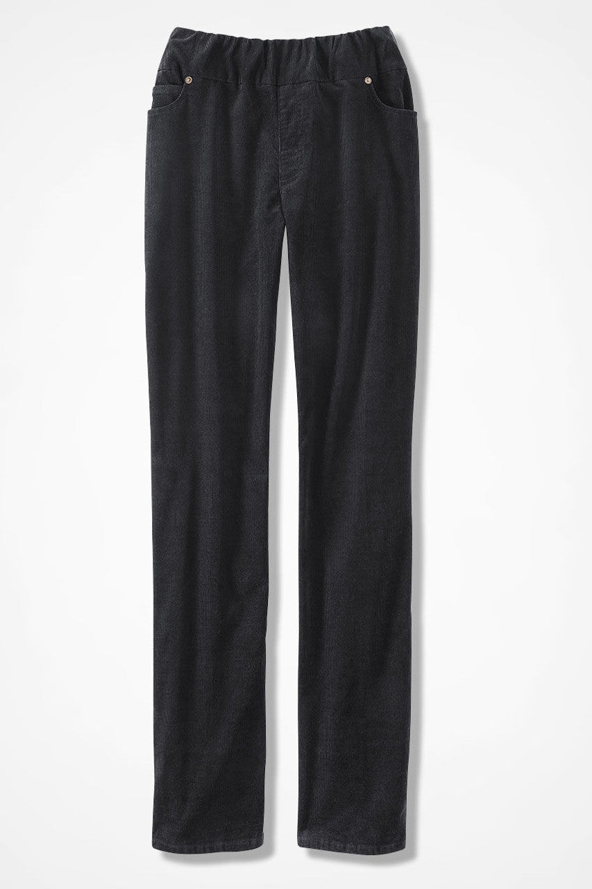 Pull-On Bootcut Stretch Corduroys