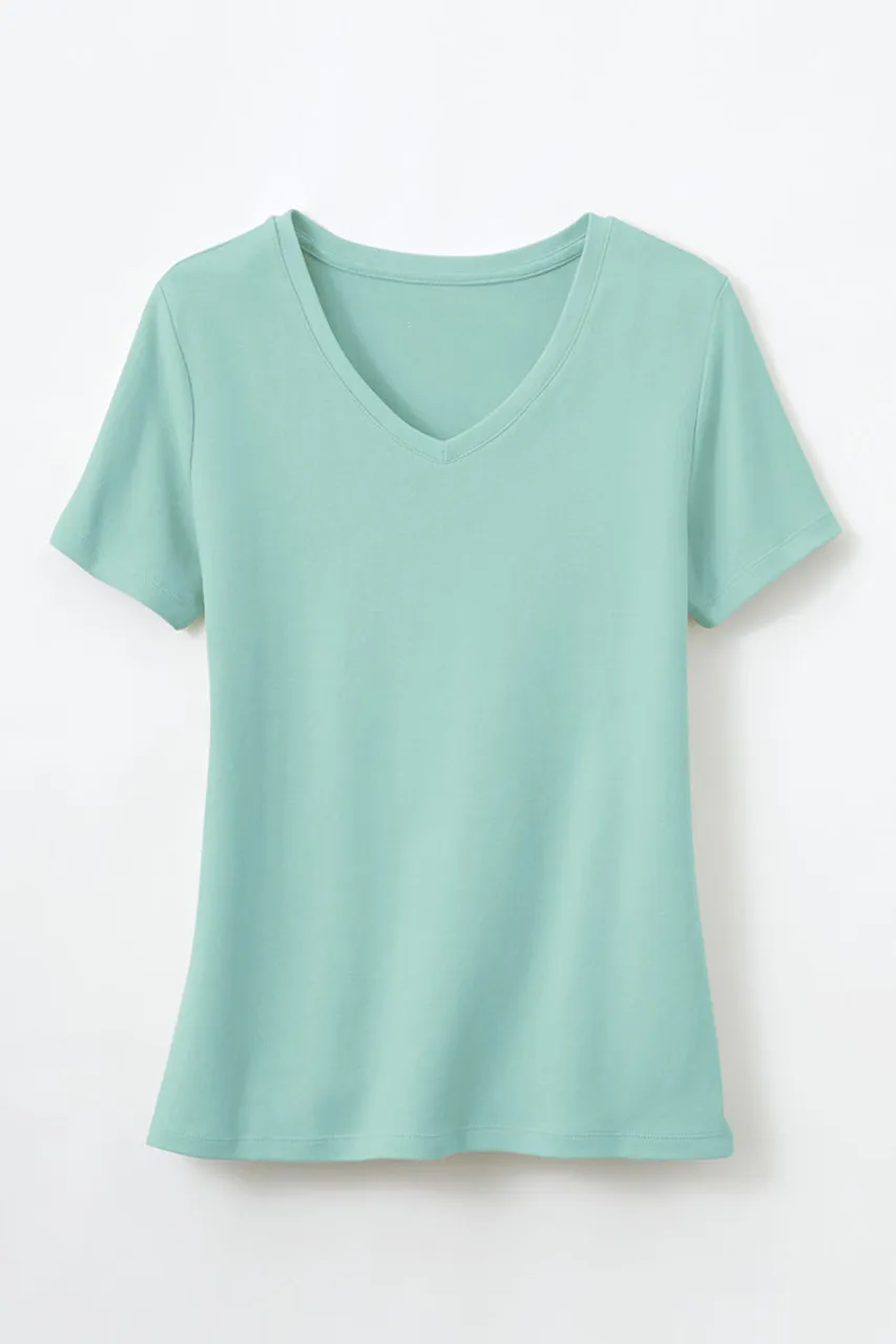 #bestcotton V-neck Tee
