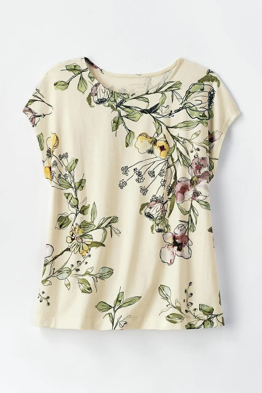 Winding Florals Tee