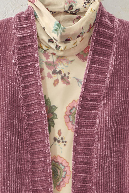 Lustre Chenille Cardigan