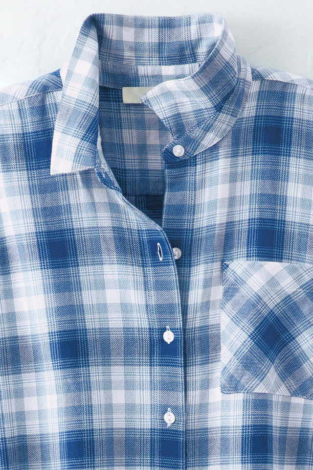 Riverside Plaid Top