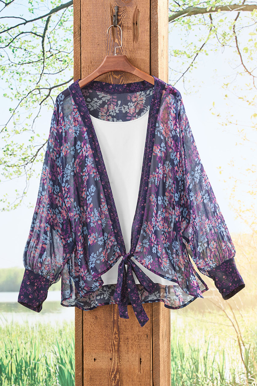 Floral Lake Topper