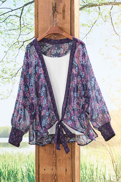 Floral Lake Topper