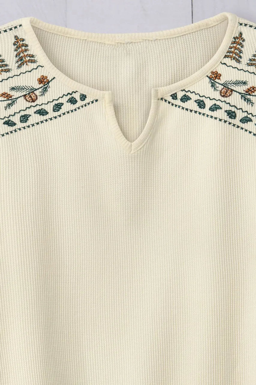 Wintertide Waffle Tee